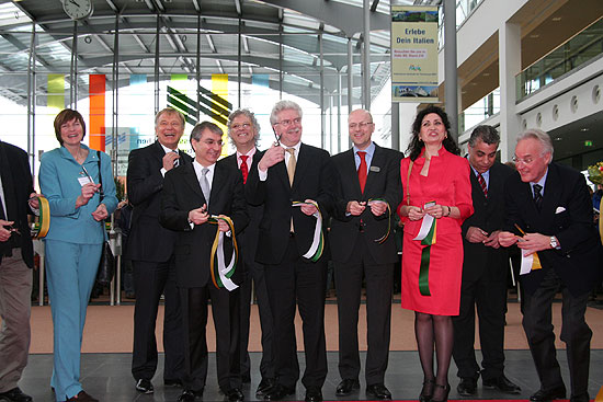 Eröffnung der f.re.e am Morgen des 26.02.2009 (Foto: MartiN Schmitz)